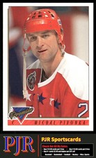Michal Pivonka 1993-94 Topps Premier #360 Washington Capitals