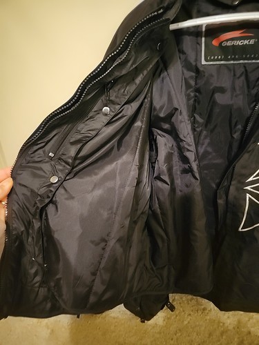 Motorcycle Jacket Gericke 3XL , Red With Liner, Armored - Picture 5 of 7