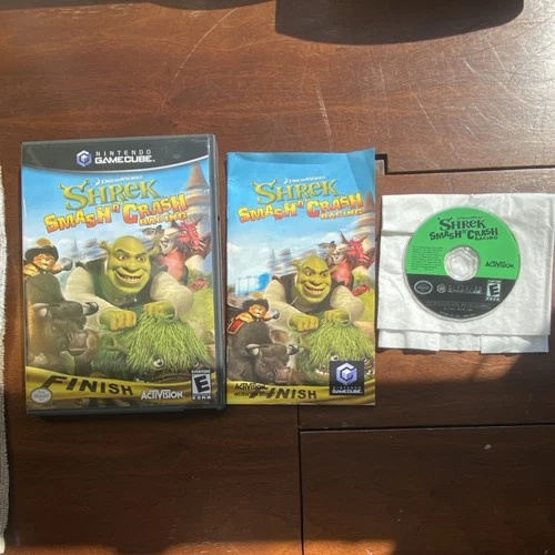 Activision Shrek: Smash N' Crash Racing Nintendo GameCube Manual NTSC-U/C