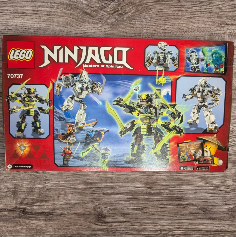 LEGO NINJAGO: Titan Mech Battle (70737) Nuevo, Sellado de Fábrica.   Foto 2 de 4