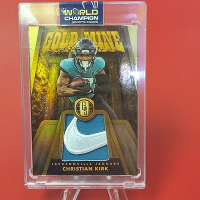 2023 Panini Gold Standard - Gold Mine Christian Kirk 1/1 Nike Swoosh Jaguars