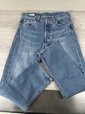 Levis 501  93 Premium Jeans Blue Button Fly Straight Fit Size 30X30