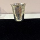 ANTIQUE SIGNED  C.O 1896 RUSSIAN 84 STERLING SILVER VODKA SHOT/KIDDISH CUP — photo 5