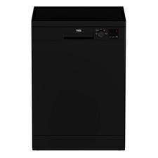 Beko DVN04320B Freestanding Dishwasher 13-Place Black Quick&Shine 58-min