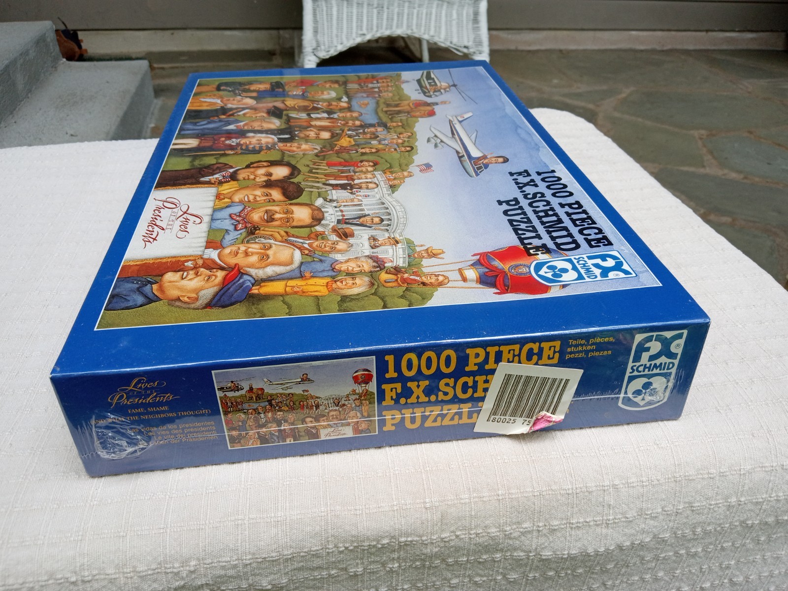 FX. Schmid  98156 Lives of the Presidents 1000 Piece Jigsaw New Sealed  1991