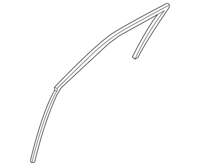 Genuine Nissan Run Weather-Strip 80331-5RB1A