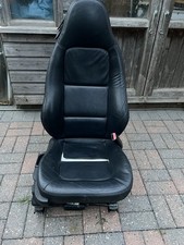 BMW Z3 Driver Seat Black Leather Electric Base Collection Only