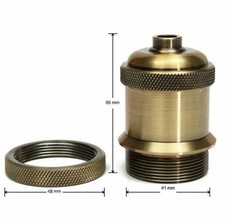 E27 Vintage rétro vis ampoule douille porte lampe Porte-lumière suspension