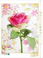 Calvendo Puzzle Rose | 1000 Teile Lege-GrößE 64 × 48 Cm Foto-Puzzle FüR GlüCklic