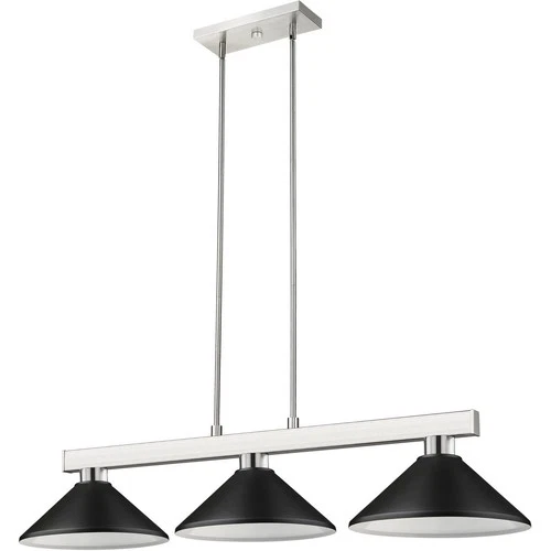 Z-Lite 152BN-MMB Cobalt Billiard Light Brushed Nickel - Picture 6 of 6