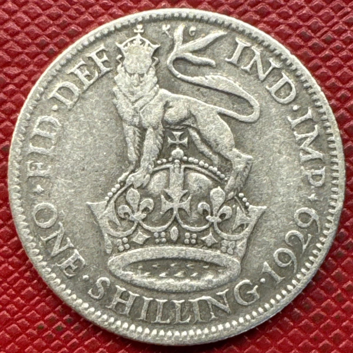 银色1929 年英国硬币| eBay