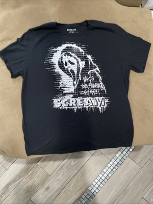 Scream Ghost Face T Shirt XL What s Your Favorite Scary Movie Preowned