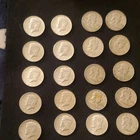 Franklin & Kennedy US Silver Half Dollars 1959-1964 Lot of 20 Coins