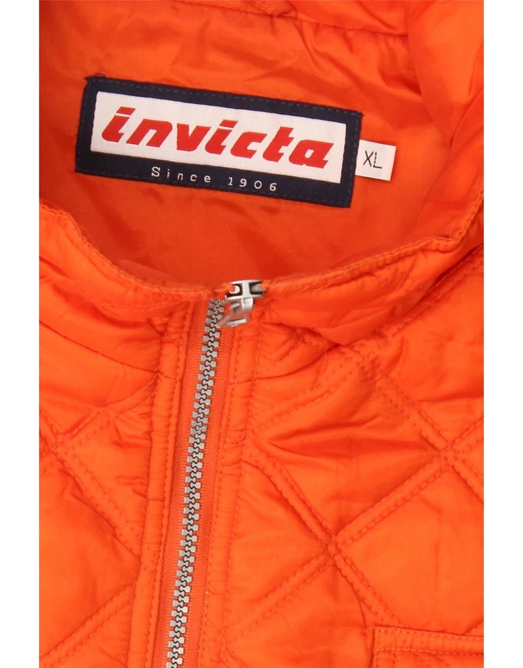 Chaleco acolchado INVICTA para hombre Reino Unido 42 XL naranja poliamida talla 09 Foto 3 de 3