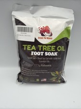 Tea Tree Oil Foot Soak Epsom Salt  Dead Sea Salt With 100 Pure Essential Oils