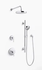 Kohler Awaken K-26914-Y-CP Head Bar Valve Trim Diverter Shower System Chrome NEW