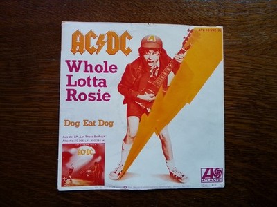 AC DC 7'' Whole Lotta Rosie Vinyl