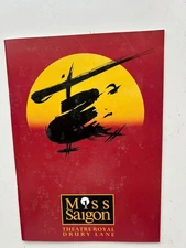 MISS SAIGON The Musical Theatre  Programme LEA SALONGA JONATHAN PRYCE 