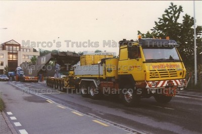 LKW Foto Steyr Plattformanhänger Schweiz gelb welti-furrer #o3uz