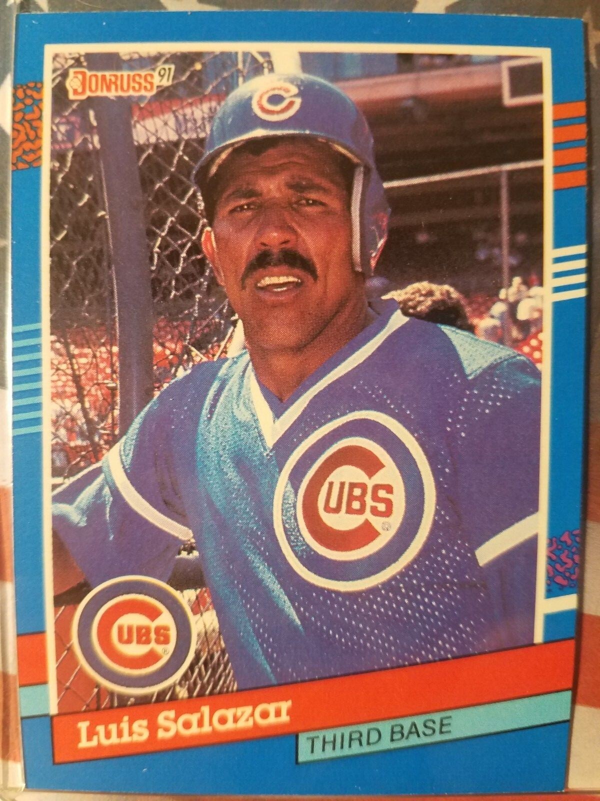 LUIS SALAZAR CUBS 1991 DONRUSS SERIES 1 CARD #372 | eBay