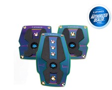 Nrg Neochrome Aluminum Sport Pedals Black Rubber Inserts Mt Pdl-200mc Nrg Neochrome Aluminum Sport Pedals Black Rubber Inserts Mt Pdl-200mc