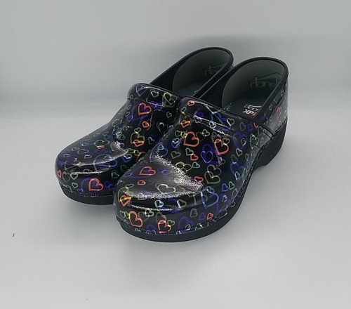 9414 Dansko XP 2.0 Patent Floating Hearts Clog Size 42 - Picture 7 of 7