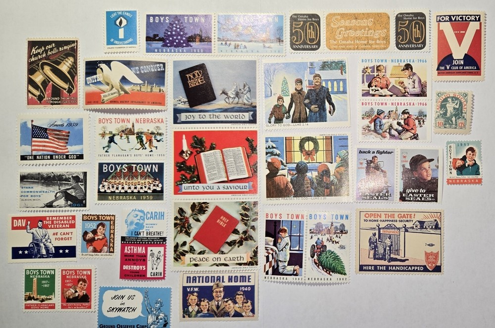 30+ Poster Stamps.