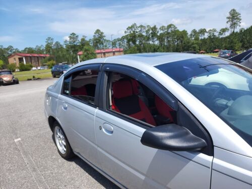 AVS Smoke 3M Tape-On Rain Guards Vent Visors Shade for 03-2007 Saturn Ion Sedan - Picture 5 of 5
