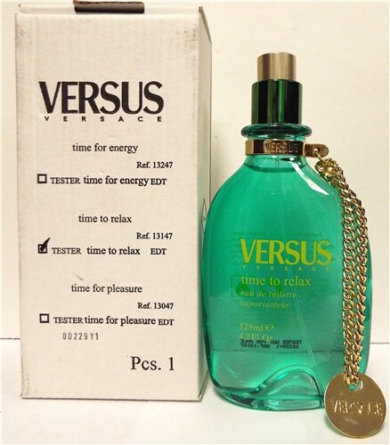  Versus Time To Relax by Versace  Eau De Toilette Spray 4.2 oz  - Picture 1 of 1