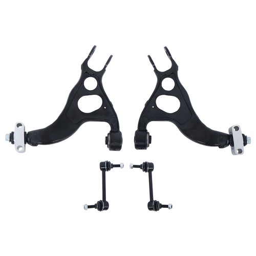 4PC For Ford Flex For Taurus 2010-18 Rear Upper Control Arms Sway Bar Links Kit - Picture 2 of 14