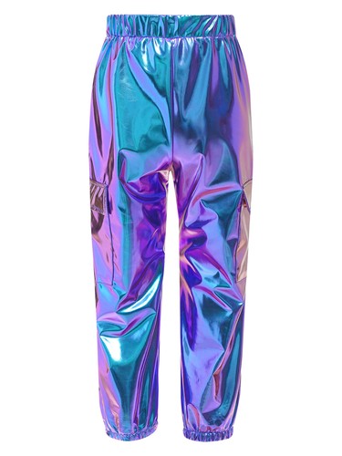 Kids Girls Tracksuit Cheerleading Outfit Harem Coat And Pants Dance Sweatsuit - Picture 14 of 97