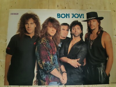 Poster  Jon Bon Jovi, Tom Cruise, Size A3, 29x41 cm, Popcorn German