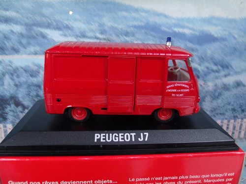 NOREV ANCIEN PEUGEOT J7 FOURGON service autoroute