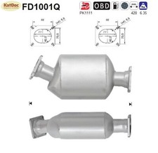 ✅ Ruß-Partikelfilter für BMW 5er/7er/X5, 2.5/3.0, Silizium, Euro 4