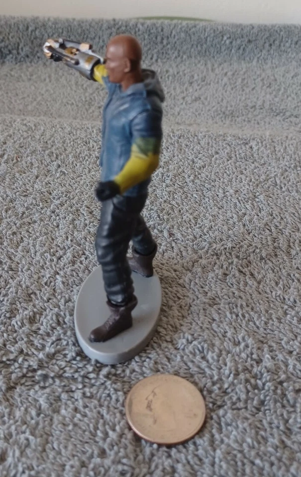 FIGURA SHOCKER Auténtica Tienda Disney TOPPER Pastel Spider-Man Marvel Usada  Foto 2 de 4