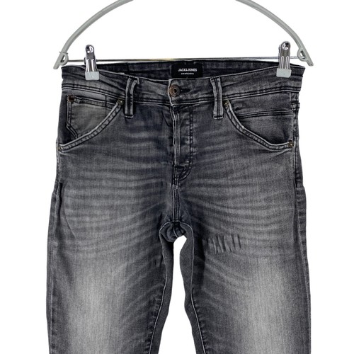 Jack&Jones Glenn Gris Corte Slim Elástico Vaqueros Talla W29 L34 - Imagen 3 de 16
