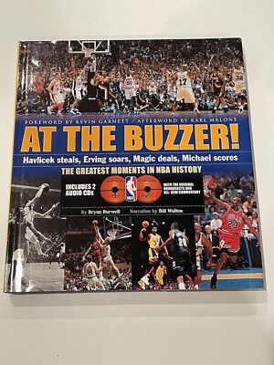 At The Buzzer! The Greatest Moments In NBA History Includes 2-audio CDs Not Open