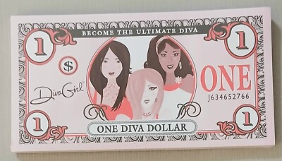 Diva Girl Game  Replacement Part - Diva Dollars NEW