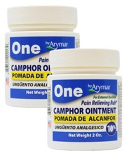 2 X Arymar Camphor Ointment Pomada de Alcanfor 10% 2 Oz Made in USA