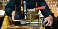Sole Edge Pressing Machine, Handmade Shoe Making Tool, Shoe Repair Tool
