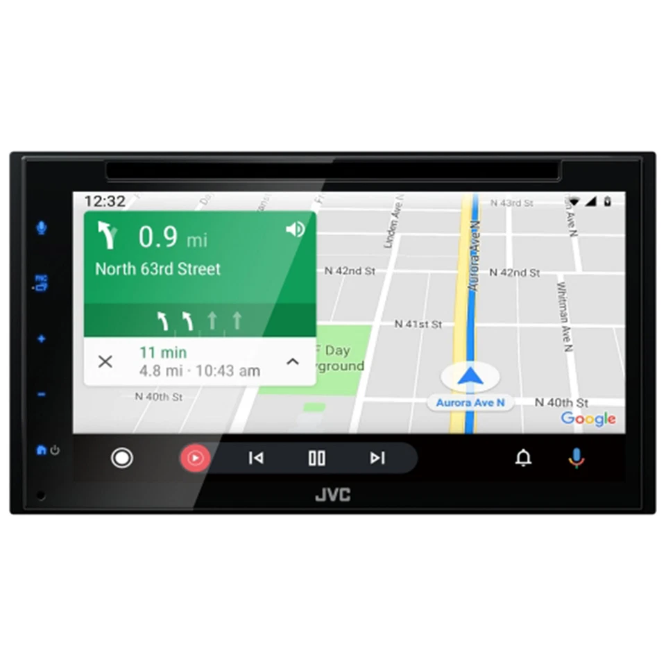 JVC KW-V660BT Double DIN AM/FM Bluetooth SiriusXM Ready USB DVD Player Receiver - Image 2 of 4