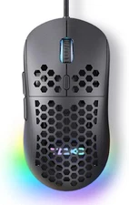 TMKB Falcon M1SE Black Ultralight Honeycomb Wired Gaming Computer Mouse PC LED
