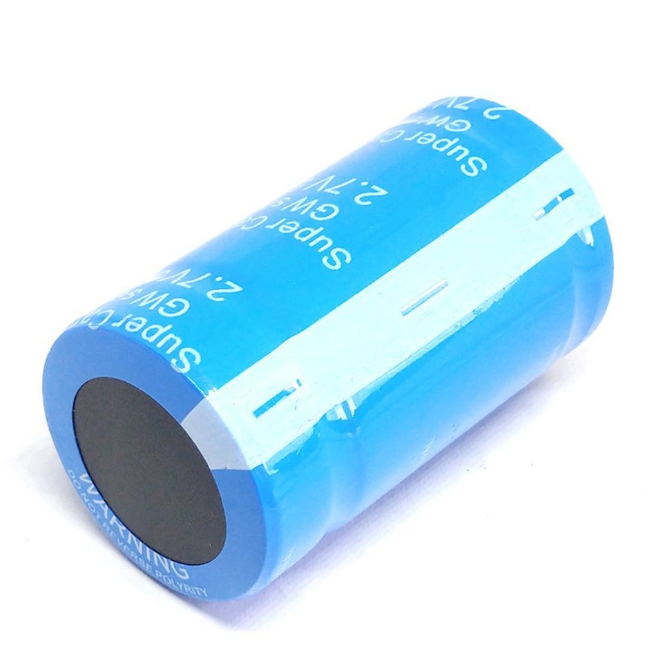 2.7V 500F 60x35mm ESR Electrolytic Farad Capacitor Electronic