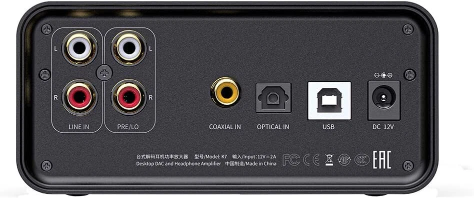 FiiO K7 Full Balanced HiFi DAC Headphone Amplifier | eBay