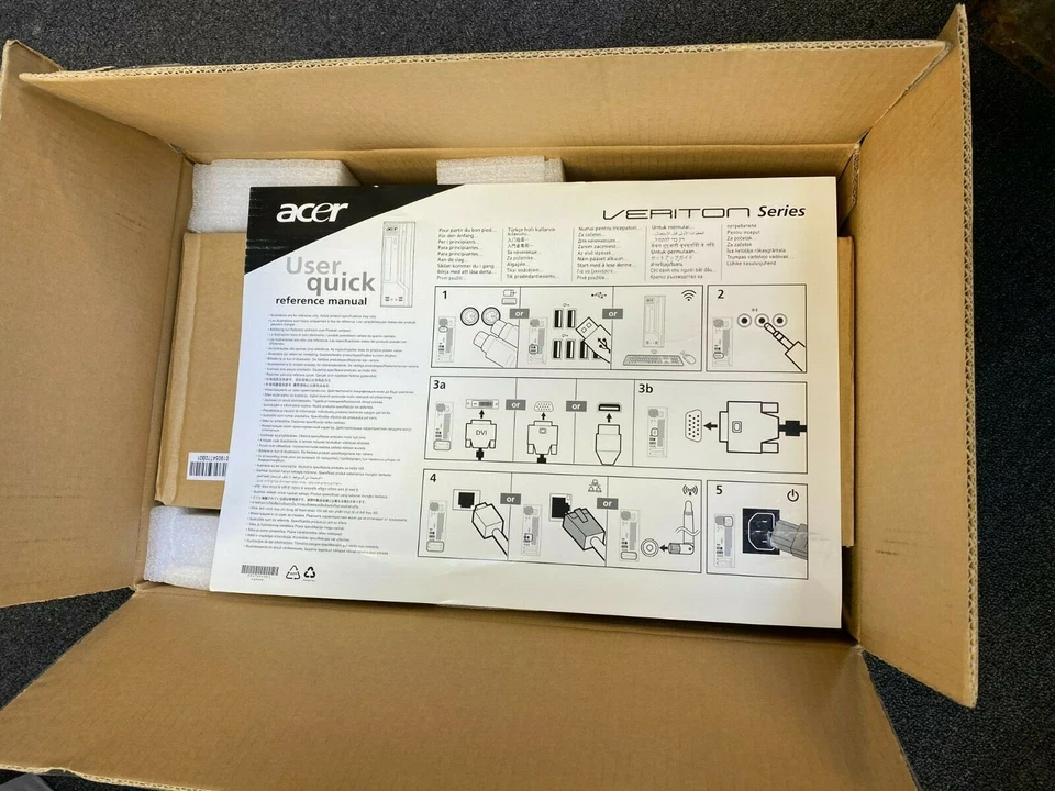 Acer Veriton X275 Intel Core 2 Duo E7600 500GB HDD 4GB DDR3 DVDRW Windows 11 x64 - Image 4 of 4