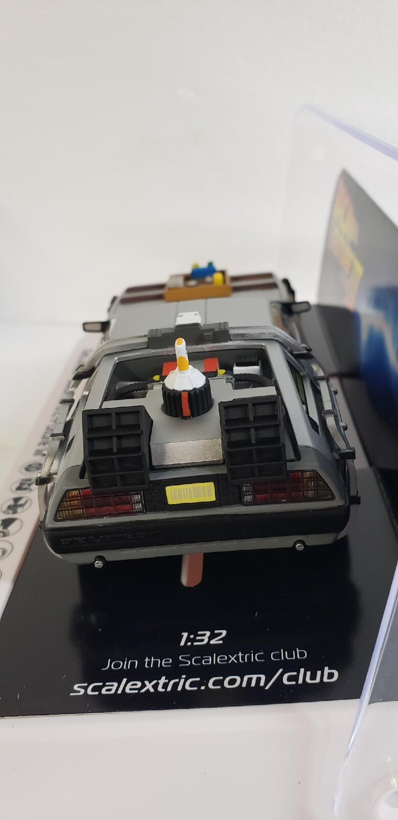 Scalextric Actionfigur Zurück In Die Zukunft 3 Slotcar / Rennbahn-Auto - Foto 10