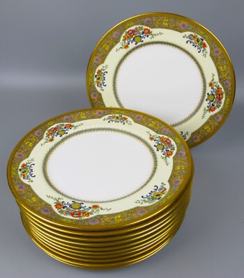 Royal Doulton Essteller x 11 für Ovington's NY. Qualität. 20er Jahre. Vintage 26cm