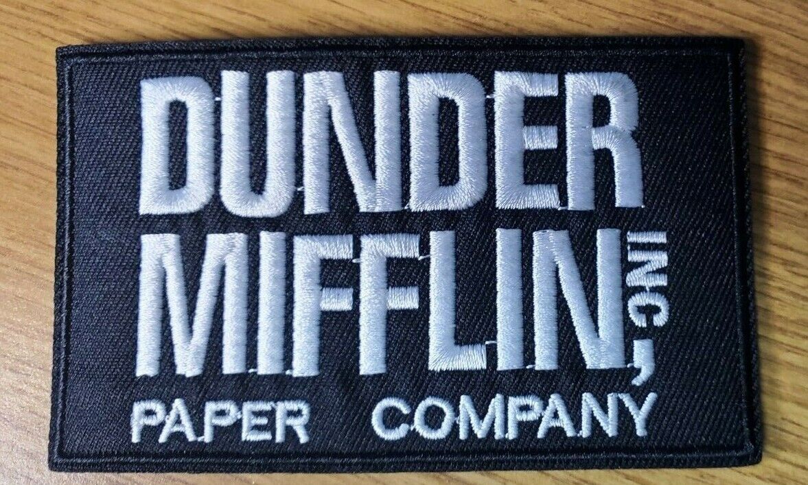 The Office Dunder Mifflin Paper Company Costume/Uniform Patch 4