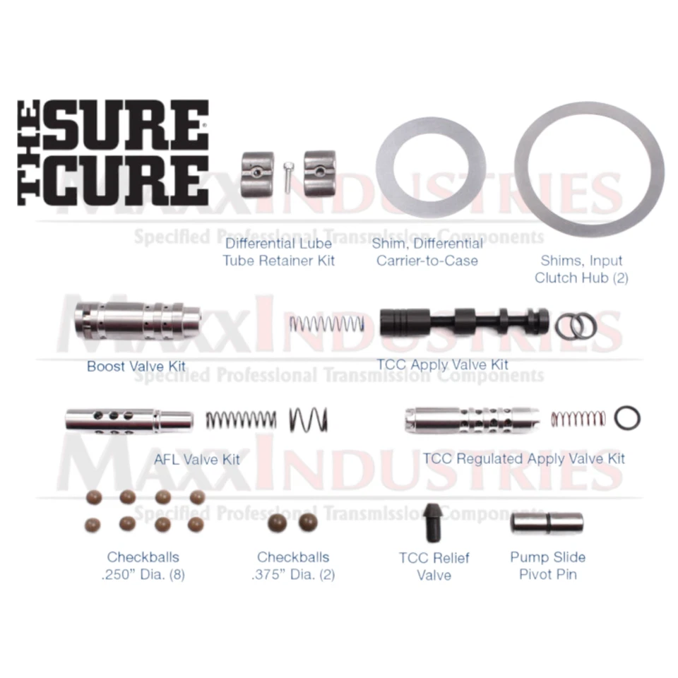SC-4T65E Sonnax Sure Cure Kit 4T65E 1997-On Transmission Reconditioning Package  - Image 2 of 2