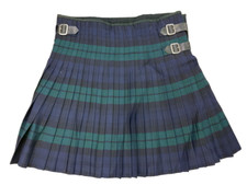 Canadian Royal Highlanders Of Canada Black Watch Tartan Kilt Size 38 W